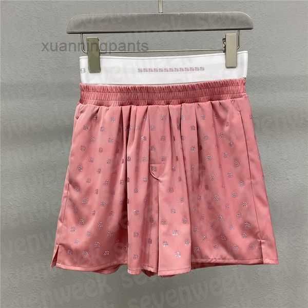full rhinestone letter shorts pants webbing elastic waist summer ut6o, White;black
full rhinestone letter shorts pants webbing elastic waist summer ut6o, White;black