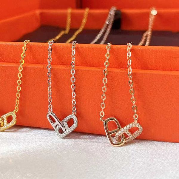 farandole necklace jewelry h double ring pig nose necklace double character necklace small style design simple and exquisite clavicle chain, Silver
farandole necklace jewelry h double ring pig nose necklace double character necklace small style design simple and exquisite clavicle chain, Silver