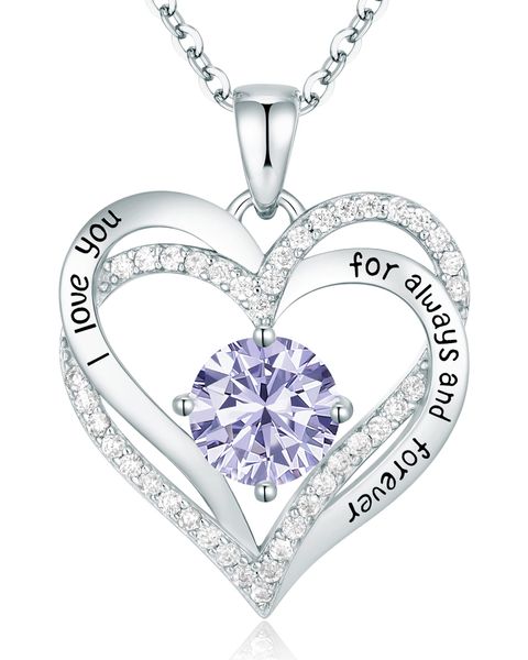 cde forever love heart pendant necklaces for women 925 sterling silver with birthstone zirconia, jewelry gift for women mom girlfriend girls
cde forever love heart pendant necklaces for women 925 sterling silver with birthstone zirconia, jewelry gift for women mom girlfriend girls