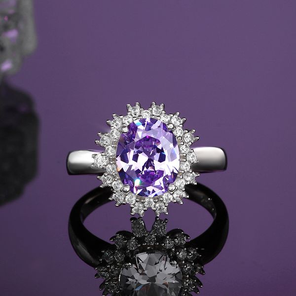 fashion female simulation diamond s925 sterling silver amethyst ring high-quality sense european and american jewelry wholesale
fashion female simulation diamond s925 sterling silver amethyst ring high-quality sense european and american jewelry wholesale
