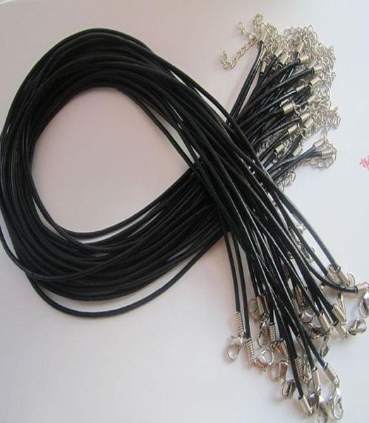 20mm 1820inch adjustable black genuine leather necklace cord with lobster clasp 100pcslot6973340, White;red
20mm 1820inch adjustable black genuine leather necklace cord with lobster clasp 100pcslot6973340, White;red