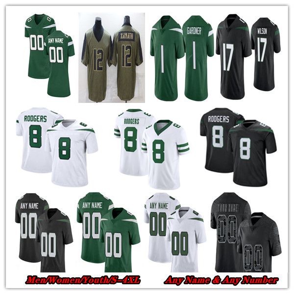custom 8 aaron rodgers football jersey zach wilson sauce gardner allen lazard breece hall michael carter zonovan knight garrett wilson cj mo, Black;red
custom 8 aaron rodgers football jersey zach wilson sauce gardner allen lazard breece hall michael carter zonovan knight garrett wilson cj mo, Black;red