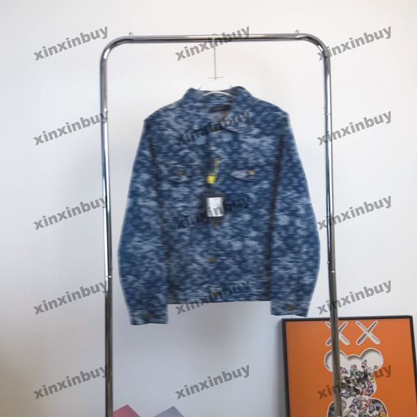 xinxinbuy men designer coat jacket tie dye flower jacquard letter denim long sleeve women blue red green white s-2xl, Black;brown
xinxinbuy men designer coat jacket tie dye flower jacquard letter denim long sleeve women blue red green white s-2xl, Black;brown
