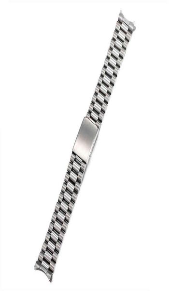 18mm 20mm brush polish solid stainless steel president strap band curved end fit h2204191272910, Black;brown
18mm 20mm brush polish solid stainless steel president strap band curved end fit h2204191272910, Black;brown