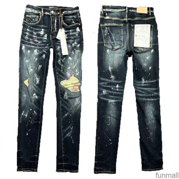 men's purple jeans brand fashion designer european jean hombre letter star men embroidery patchwork ripped for trend motorcycle pant me, Blue
men's purple jeans brand fashion designer european jean hombre letter star men embroidery patchwork ripped for trend motorcycle pant me, Blue