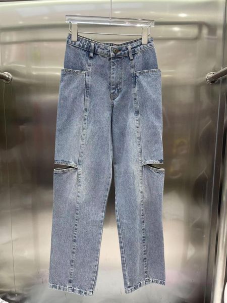 2023 spring autumn jeans for women luxury brand jean high waist hollowed out patch embroidered logo decoration casual blue straight denim pa
2023 spring autumn jeans for women luxury brand jean high waist hollowed out patch embroidered logo decoration casual blue straight denim pa