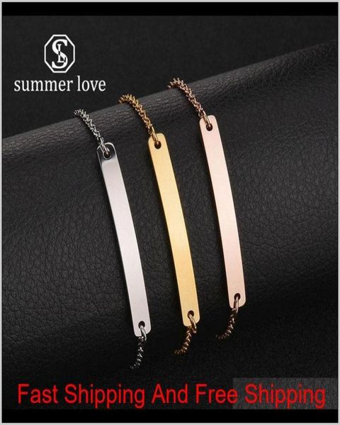 fashion jewelry personalized curved bar blank stainless steel bracelet custom engraving label card bracelet for women mother frien5059715, Black
fashion jewelry personalized curved bar blank stainless steel bracelet custom engraving label card bracelet for women mother frien5059715, Black