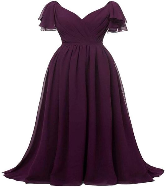 chiffon ruffle sleeve bridesmaid dress for women v neck long wedding guest gown evening dress prom gown elegant special occasion d6193702, White;pink
chiffon ruffle sleeve bridesmaid dress for women v neck long wedding guest gown evening dress prom gown elegant special occasion d6193702, White;pink