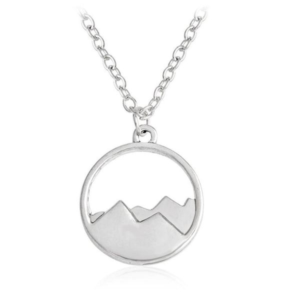 2017 new fashion silhouette snow mountain round pendant charm necklace sisters girls kids family gift efn044f2447259, Silver
2017 new fashion silhouette snow mountain round pendant charm necklace sisters girls kids family gift efn044f2447259, Silver