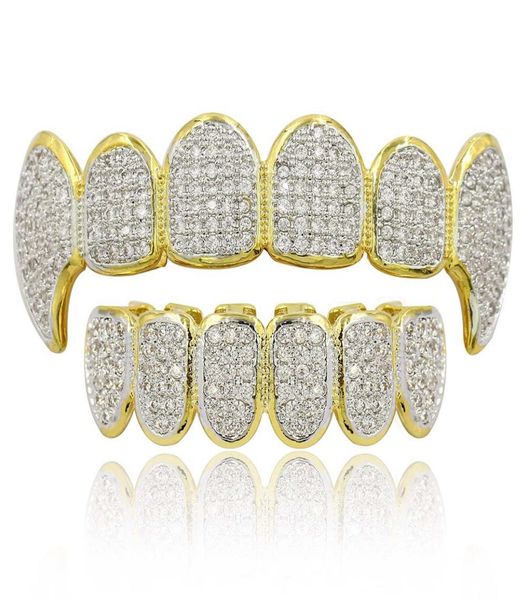 hip hop jewelry mens grills 18k gold plated all iced out diamond grillz teeth bling shiny rock punk rapper8265619, Black
hip hop jewelry mens grills 18k gold plated all iced out diamond grillz teeth bling shiny rock punk rapper8265619, Black