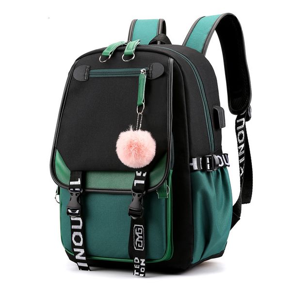 school bags fashion black pink teen school backpack usb port canvas schoolbag student book bag large school bags for teenage girls 230728
school bags fashion black pink teen school backpack usb port canvas schoolbag student book bag large school bags for teenage girls 230728