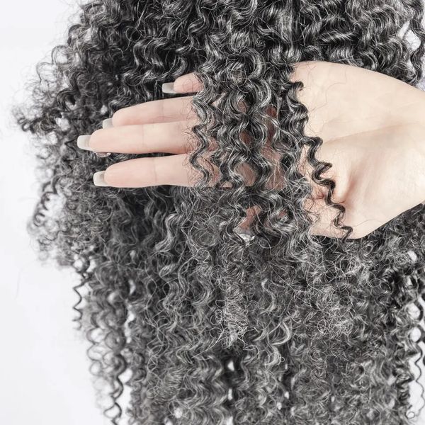 salt and pepper color kinky curly grey ponytail gray hair for black women drawstring clip in natural silver grey updo bun hairpiece 120g
salt and pepper color kinky curly grey ponytail gray hair for black women drawstring clip in natural silver grey updo bun hairpiece 120g