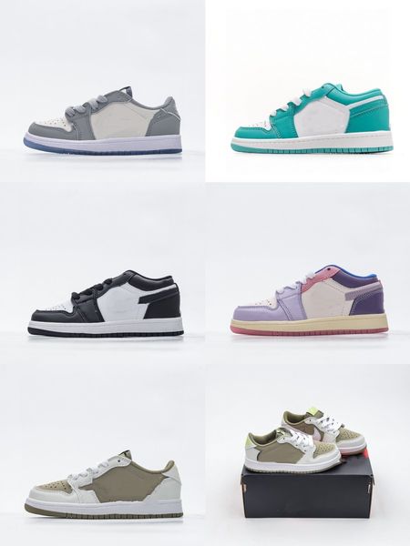 kids jumpman 1s low olive shoes toddler tennis sneakers boys girls wolf grey sail pn dust white children running trainers 25-35, Black
kids jumpman 1s low olive shoes toddler tennis sneakers boys girls wolf grey sail pn dust white children running trainers 25-35, Black