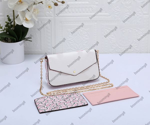 luxury designer 3pcs set pochette felicie chain bag accessories women bags handbags crossbody leather purse fashion shoulder the tote bag wa
luxury designer 3pcs set pochette felicie chain bag accessories women bags handbags crossbody leather purse fashion shoulder the tote bag wa