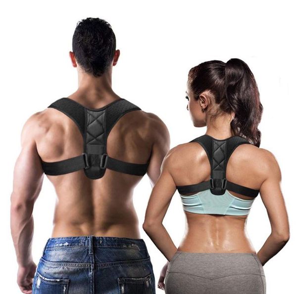 adjustable back posture corrector spine average size back shoulder lumbar brace support belt posture correction blet5888239, Black;blue
adjustable back posture corrector spine average size back shoulder lumbar brace support belt posture correction blet5888239, Black;blue