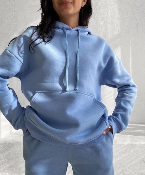 women's suits 2023 autumn new casual fashion solid color long sleeve hooded sweater pants women's set women's two piece set, White
women's suits 2023 autumn new casual fashion solid color long sleeve hooded sweater pants women's set women's two piece set, White