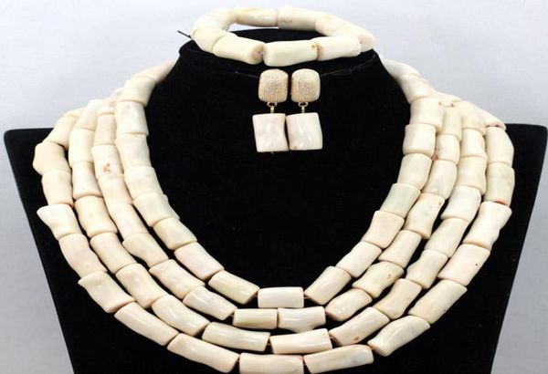 earrings necklace cream white african costume jewelry set beauty coral beads wedding for woman cnr4445233981, Silver
earrings necklace cream white african costume jewelry set beauty coral beads wedding for woman cnr4445233981, Silver