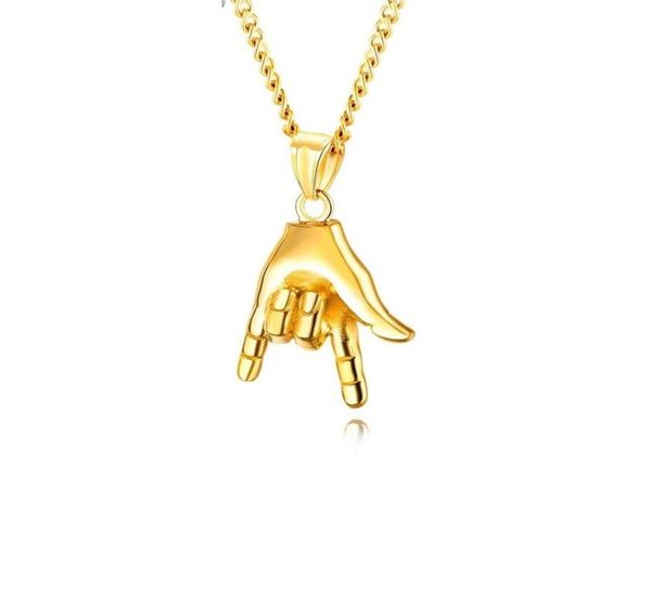 hip hop jewelry tide men women charm necklace fashion stainless steel punk rock gesture pendant chain gold silver black necklaces 9079182
hip hop jewelry tide men women charm necklace fashion stainless steel punk rock gesture pendant chain gold silver black necklaces 9079182