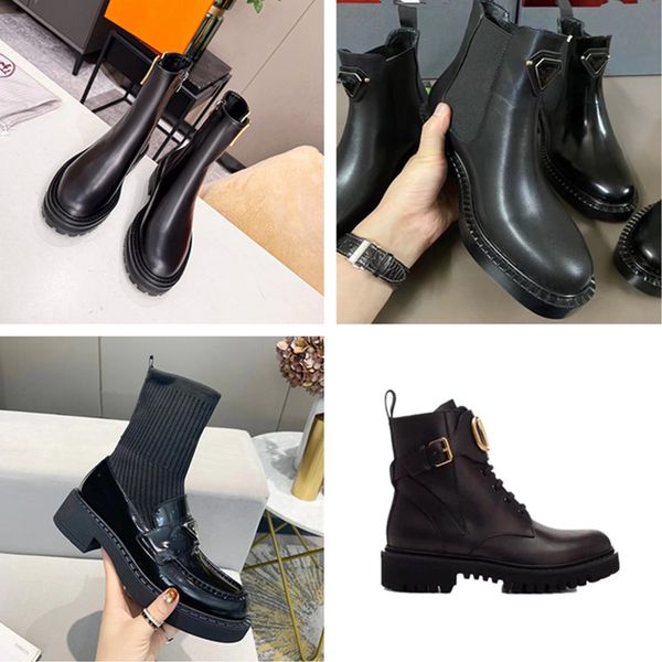 leather chelsea boot platform slip round flat short boots short boots half boots luxury designer womens high shoes thick heel martin boots c, Black
leather chelsea boot platform slip round flat short boots short boots half boots luxury designer womens high shoes thick heel martin boots c, Black
