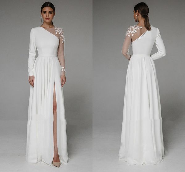 simple elegant floor-length appliques wedding dresses 2023 white bridal gown party for bride long sleeve custom size vestidos de noiva
simple elegant floor-length appliques wedding dresses 2023 white bridal gown party for bride long sleeve custom size vestidos de noiva