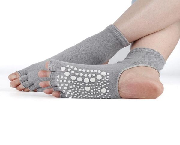 sports socks women yoga anti slip dance pilates grip for fitness breathable ballet ladies gym half open toe five fingers sock4586063, Black
sports socks women yoga anti slip dance pilates grip for fitness breathable ballet ladies gym half open toe five fingers sock4586063, Black