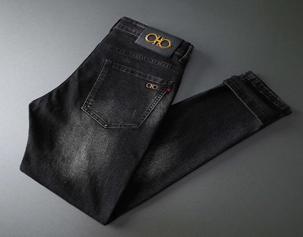 autumn men039s jeans trousers cotton straight elastic italy ferraga brand busin pants classic style denim male4891094, Blue
autumn men039s jeans trousers cotton straight elastic italy ferraga brand busin pants classic style denim male4891094, Blue