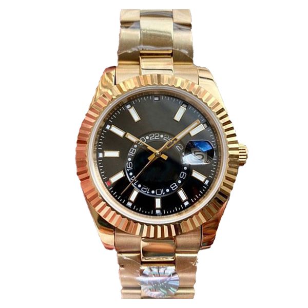 men sky watch automatic mechanical fashion business 2813 movement watches stainless steel 40mm luminous waterproof wristwatch montre de luxe, Slivery;brown
men sky watch automatic mechanical fashion business 2813 movement watches stainless steel 40mm luminous waterproof wristwatch montre de luxe, Slivery;brown