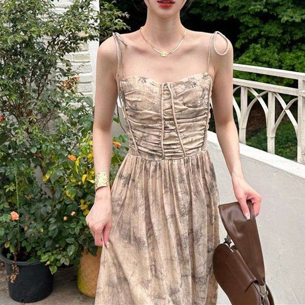 item title french retro chest tight waist slim mid length a line sling dress women summer, Black;gray
item title french retro chest tight waist slim mid length a line sling dress women summer, Black;gray