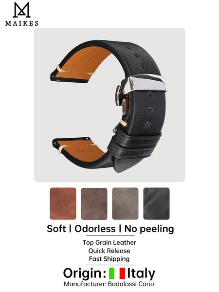 watch bands quick release watchband vintage vegetable tanned cow leather made in tuscany italy bracelet butterfly buckle watch strap 230728, Black;brown
watch bands quick release watchband vintage vegetable tanned cow leather made in tuscany italy bracelet butterfly buckle watch strap 230728, Black;brown