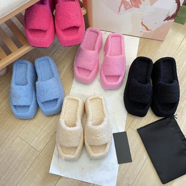 alexander fur slippers aw taji platform beach sandals luxury furry fluffy plush wool wedges thick bottoms slides pink blue women indoor wint, Black
alexander fur slippers aw taji platform beach sandals luxury furry fluffy plush wool wedges thick bottoms slides pink blue women indoor wint, Black