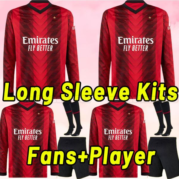 ibrahimovic 23 24 soccer jerseys ac milans giroud r. leao bennacer kessie romagnoli calhanoglu tonali rebic 2023 2024 football shirt long sl, Black;yellow
ibrahimovic 23 24 soccer jerseys ac milans giroud r. leao bennacer kessie romagnoli calhanoglu tonali rebic 2023 2024 football shirt long sl, Black;yellow