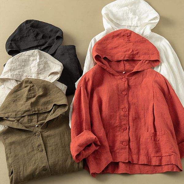womens hoodies sweatshirts retro cotton linen cardigan female spring and summer fashion thin section casual sun protection short section hoo, Black
womens hoodies sweatshirts retro cotton linen cardigan female spring and summer fashion thin section casual sun protection short section hoo, Black