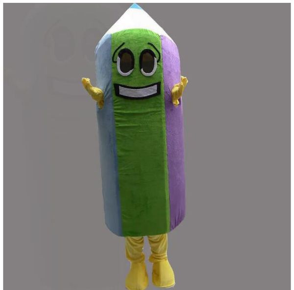performance colorful pencil mascot costumes halloween fancy party dress cartoon character carnival xmas easter advertising birthday party co, Red;yellow
performance colorful pencil mascot costumes halloween fancy party dress cartoon character carnival xmas easter advertising birthday party co, Red;yellow