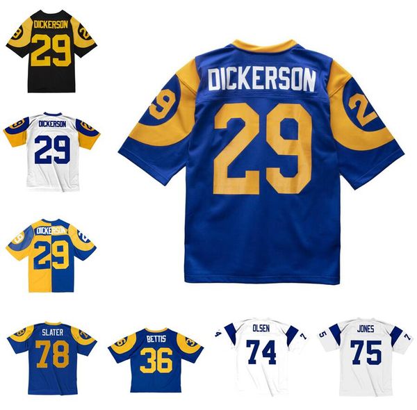 stitched football jersey 29 eric dickerson 75 deacon jones 74 merlin olsen 78 jackie slater 36 jerome bettis 1969-1994 mitchell & ness retro, Black;red
stitched football jersey 29 eric dickerson 75 deacon jones 74 merlin olsen 78 jackie slater 36 jerome bettis 1969-1994 mitchell & ness retro, Black;red