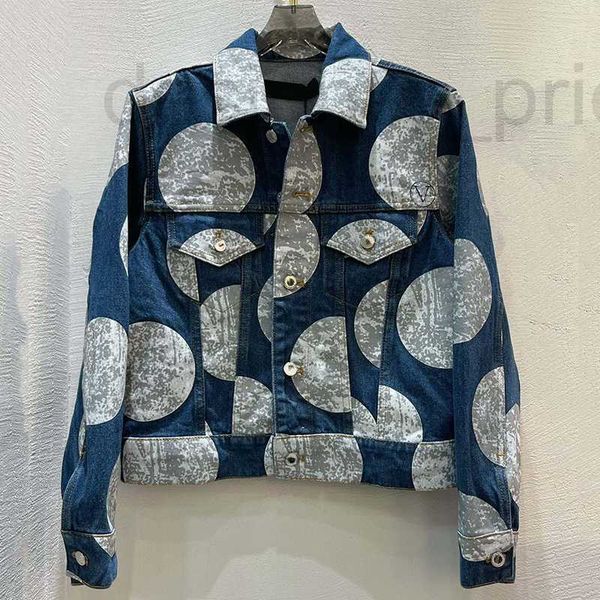 women's jackets designer personality dots couple pocket coats fashion patchwork jacket man woman street style coat denim 606c, Black;brown
women's jackets designer personality dots couple pocket coats fashion patchwork jacket man woman street style coat denim 606c, Black;brown