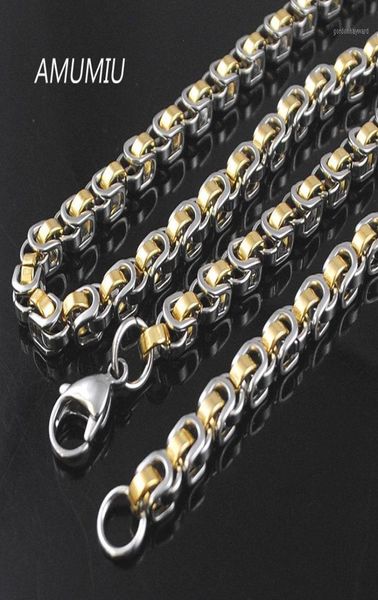 455055606570cm stainless steel men chain necklace byzantine box chains 55mm hn0733416061, Silver
455055606570cm stainless steel men chain necklace byzantine box chains 55mm hn0733416061, Silver