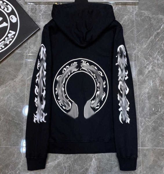 luxury men's jackets fashion hoodies brandch sweatshirts designers zipper hooded sweater men women casual pullover sanskrit horseshoe h, Black;brown
luxury men's jackets fashion hoodies brandch sweatshirts designers zipper hooded sweater men women casual pullover sanskrit horseshoe h, Black;brown