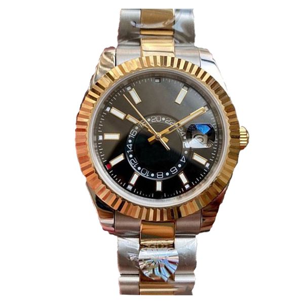 mens automatic watch with box aaa watches sapphire calendar 41mm stainless sky dweller luminous water resistant oyster bracelet wristwatches, Slivery;brown
mens automatic watch with box aaa watches sapphire calendar 41mm stainless sky dweller luminous water resistant oyster bracelet wristwatches, Slivery;brown