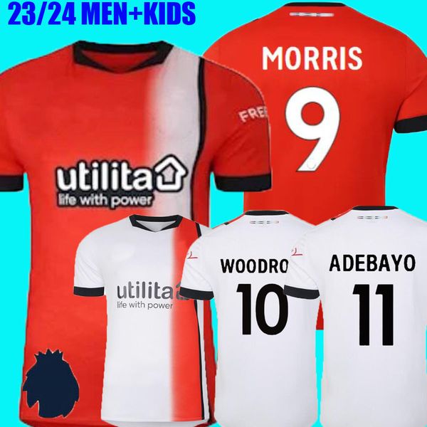 23 24 luton town soccer jerseys kids kit home away third 3rd 2023 2024 morris woodrow adebayo burke football shirt fan player maillot foot c, Black;yellow
23 24 luton town soccer jerseys kids kit home away third 3rd 2023 2024 morris woodrow adebayo burke football shirt fan player maillot foot c, Black;yellow
