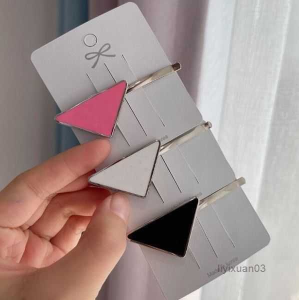 designer barrettes womens girls metal triangle p-letter hair clips high-quality brand classic versatile leisure headwear hairclips black sha, Golden;silver
designer barrettes womens girls metal triangle p-letter hair clips high-quality brand classic versatile leisure headwear hairclips black sha, Golden;silver