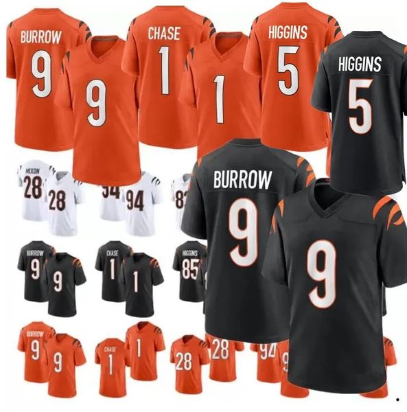 1 ja'marr chase cin 9 joe burrow football jerseys 5 tee higgins evan mcpherson joe mixon jessie bates sam hubbard logan wilson trey hen, Black;red
1 ja'marr chase cin 9 joe burrow football jerseys 5 tee higgins evan mcpherson joe mixon jessie bates sam hubbard logan wilson trey hen, Black;red