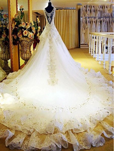 white gold wedding dresses 2017 dubai wedding gowns crystal beaded cathedral train real po bridal gowns70713485441970
white gold wedding dresses 2017 dubai wedding gowns crystal beaded cathedral train real po bridal gowns70713485441970