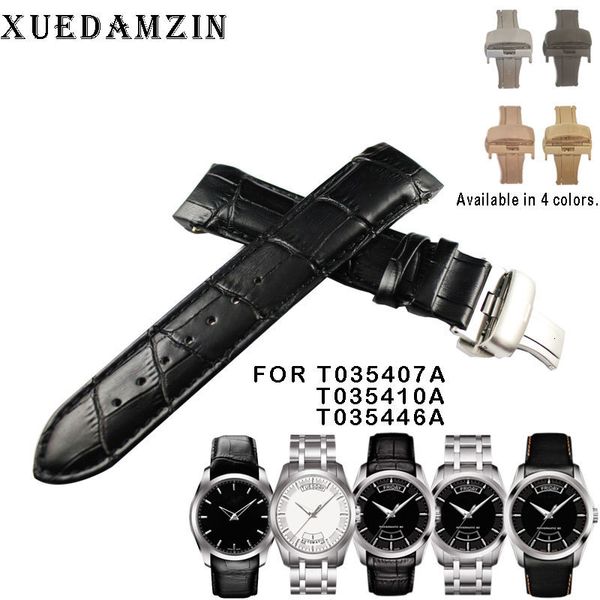 watch bands 22/23/24mm for t035407a t035617a t035627a t035614 butterfly buckle genuine leather curved end watchband belts 230728, Black;brown
watch bands 22/23/24mm for t035407a t035617a t035627a t035614 butterfly buckle genuine leather curved end watchband belts 230728, Black;brown