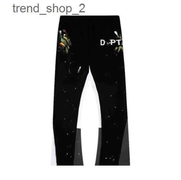 galery dept pant sports pants slim denim straight sweatpants speckled letter print pant women high street couple dept loose versatile casual, Black;white 
galery dept pant sports pants slim denim straight sweatpants speckled letter print pant women high street couple dept loose versatile casual, Black;white