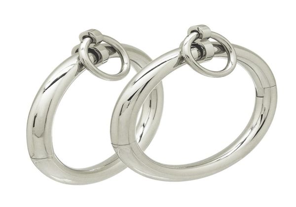 polished shining stainless steel lockable wrist ankle cuffs bangle slave bracelet with removable o ring restraints set y12183557877, Black
polished shining stainless steel lockable wrist ankle cuffs bangle slave bracelet with removable o ring restraints set y12183557877, Black