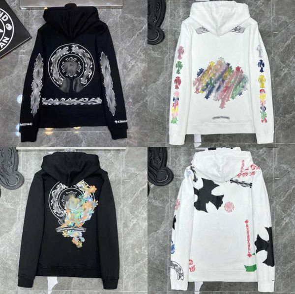 sweatshirts fashion men's luxury jackets brand ch hoodies zipper hooded men women designers sanskrit horseshoe cross pullover sweater h, Black;brown
sweatshirts fashion men's luxury jackets brand ch hoodies zipper hooded men women designers sanskrit horseshoe cross pullover sweater h, Black;brown