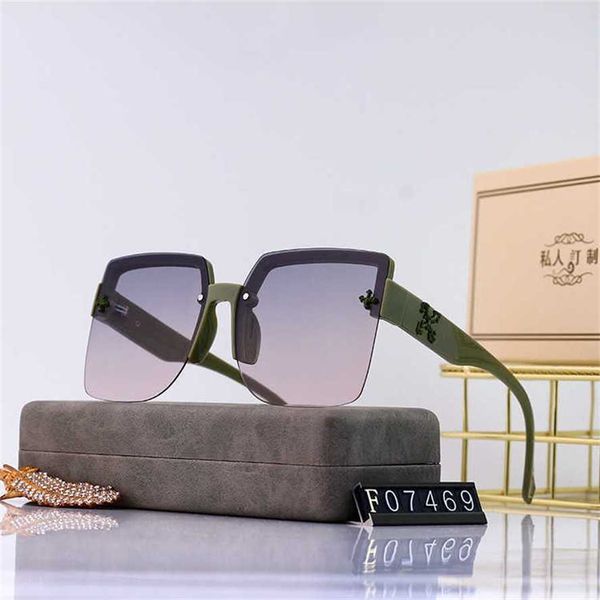 50% off wholesale of sunglasses new large frame net red sunglasses female ins, White;black
50% off wholesale of sunglasses new large frame net red sunglasses female ins, White;black