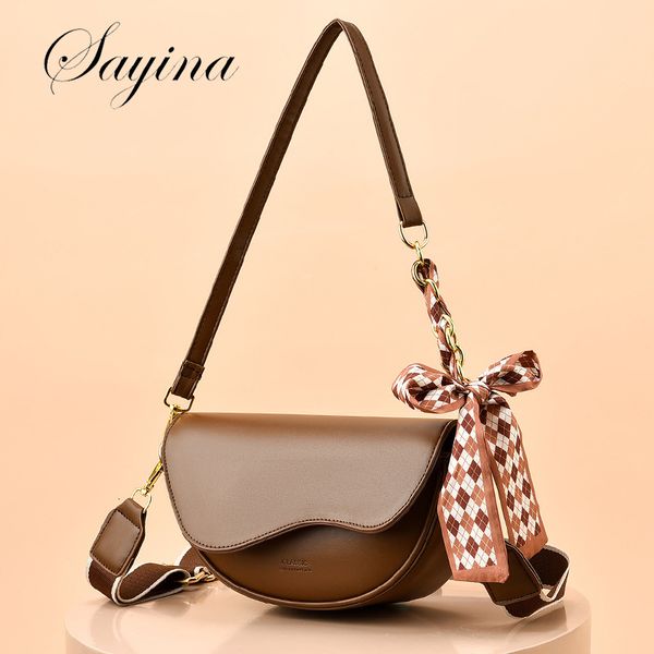 evening bags retro saddle small shoulder crossbody for women 2023 trend luxury designer wide strap pu leather ladies handbags 230729
evening bags retro saddle small shoulder crossbody for women 2023 trend luxury designer wide strap pu leather ladies handbags 230729