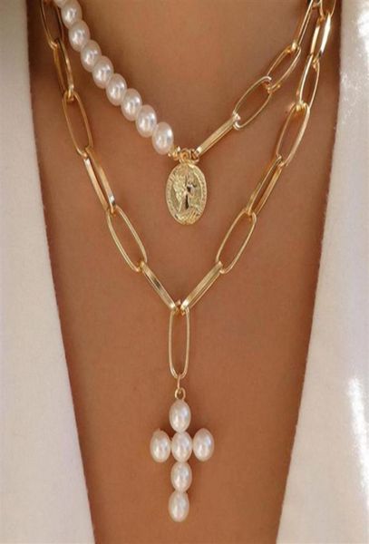 new luxury ladies' dresses sweater chain necklace creative retro big brand seal inlaid artificial pearl multi-layer neck cha307u7745264, Silver
new luxury ladies' dresses sweater chain necklace creative retro big brand seal inlaid artificial pearl multi-layer neck cha307u7745264, Silver