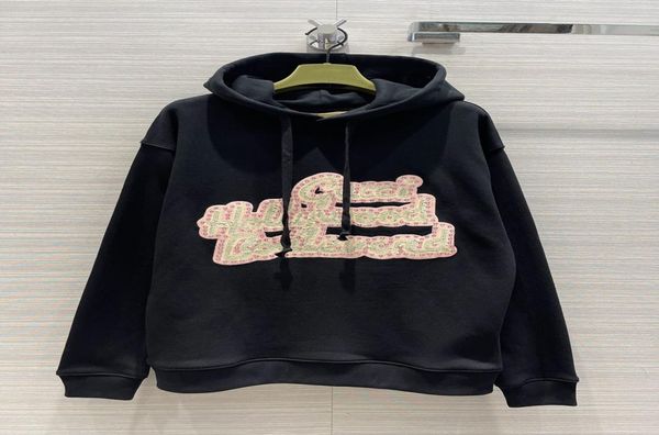 women039s hoodies sweatshirts 2022 european designer designed heavy craft embroidery bead set bead letter hoodie4032193, Black
women039s hoodies sweatshirts 2022 european designer designed heavy craft embroidery bead set bead letter hoodie4032193, Black